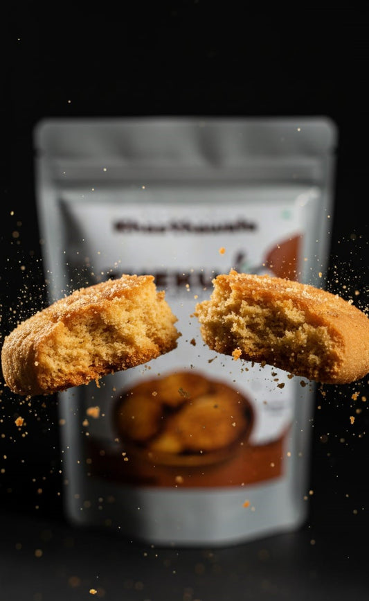 MAIDA THEKUA (maida mixed with elaichi,sugar,milk,ghee then fried) (300 gm)